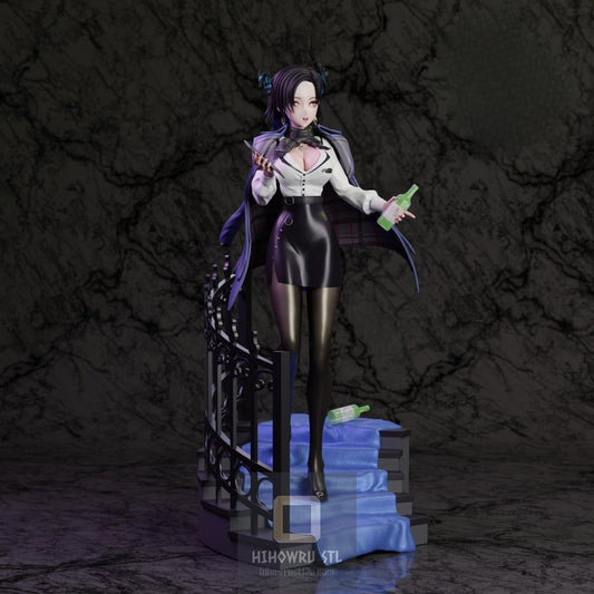 4399 Nerissa Ravencroft - Virtual YouTuber - STL 3D Print Files