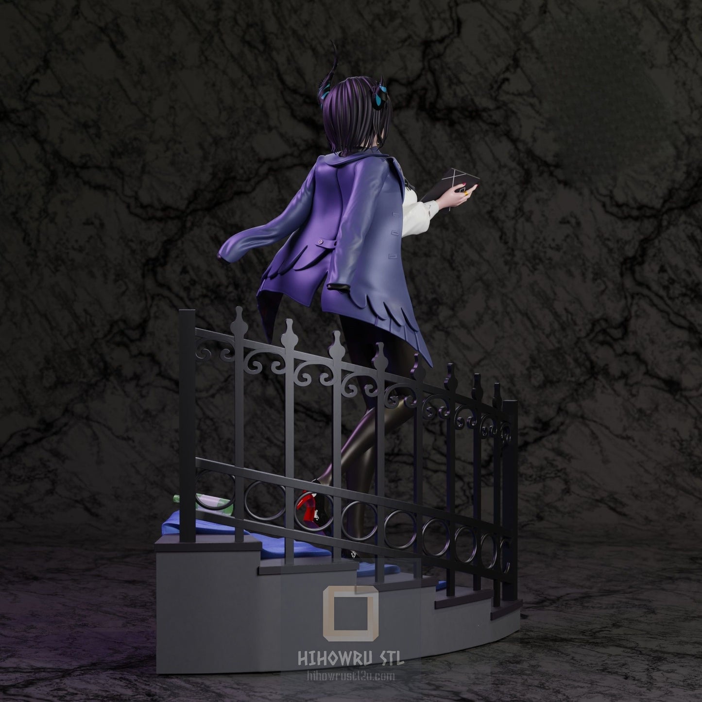 4399 Nerissa Ravencroft - Virtual YouTuber - STL 3D Print Files