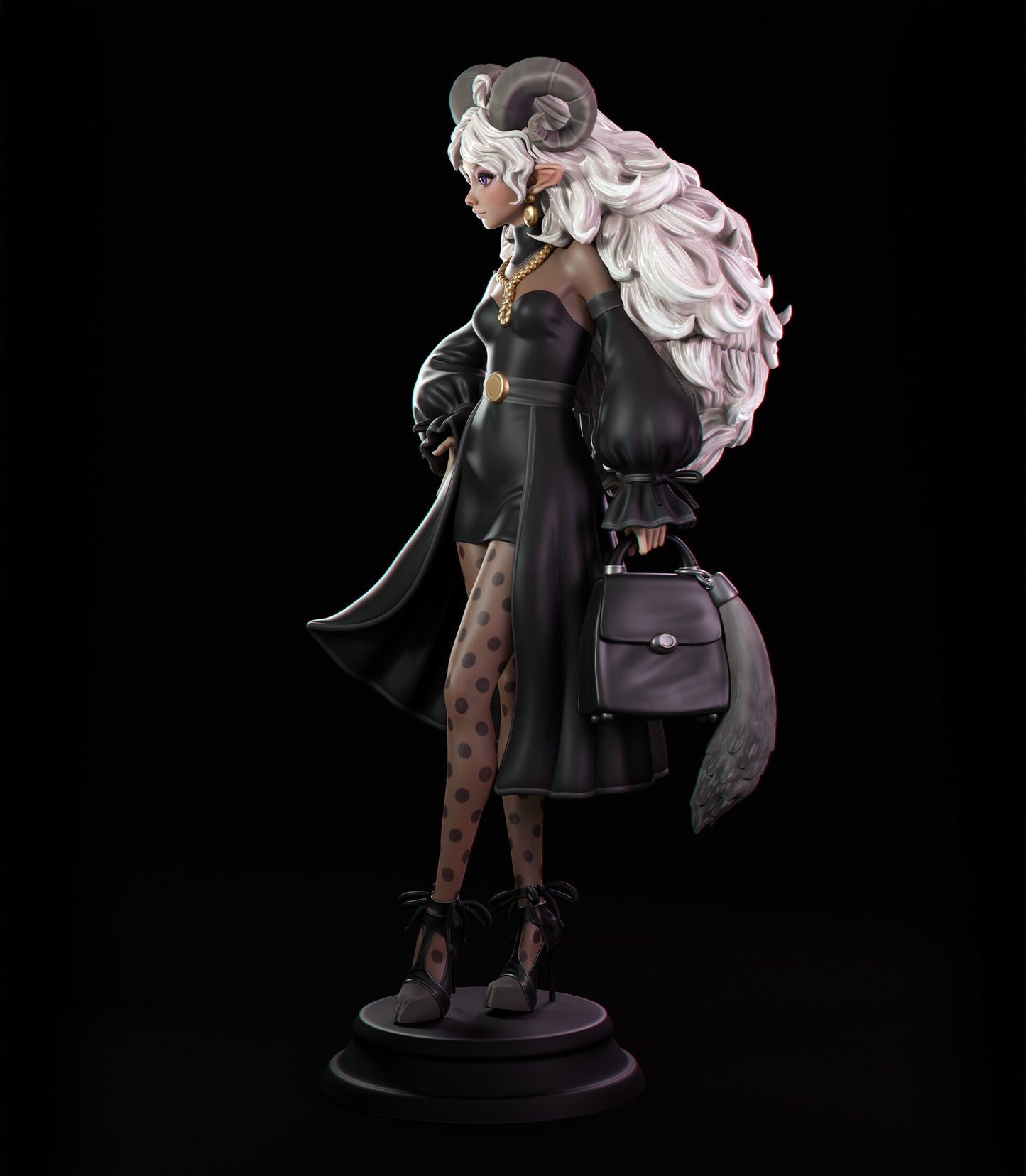 2849 Lady Sheep - STL 3D Print Files