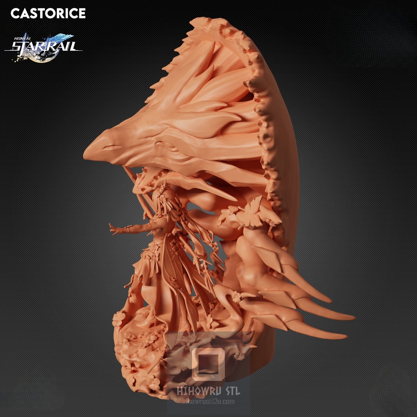 4606 Castorice - Honkai: Star Rail - STL 3D Print Files