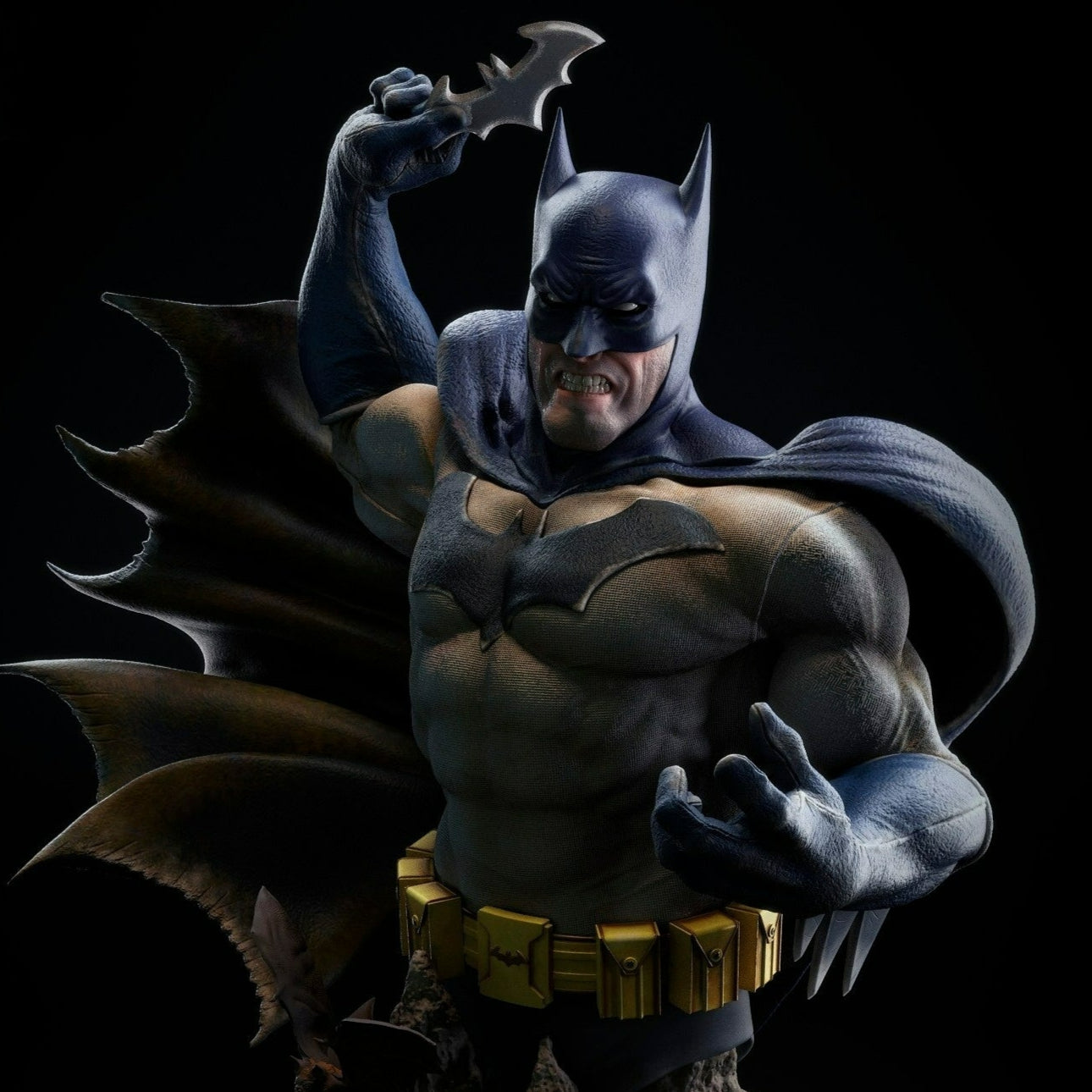 3691 Batman Bust - DC Comics - STL 3D Print Files