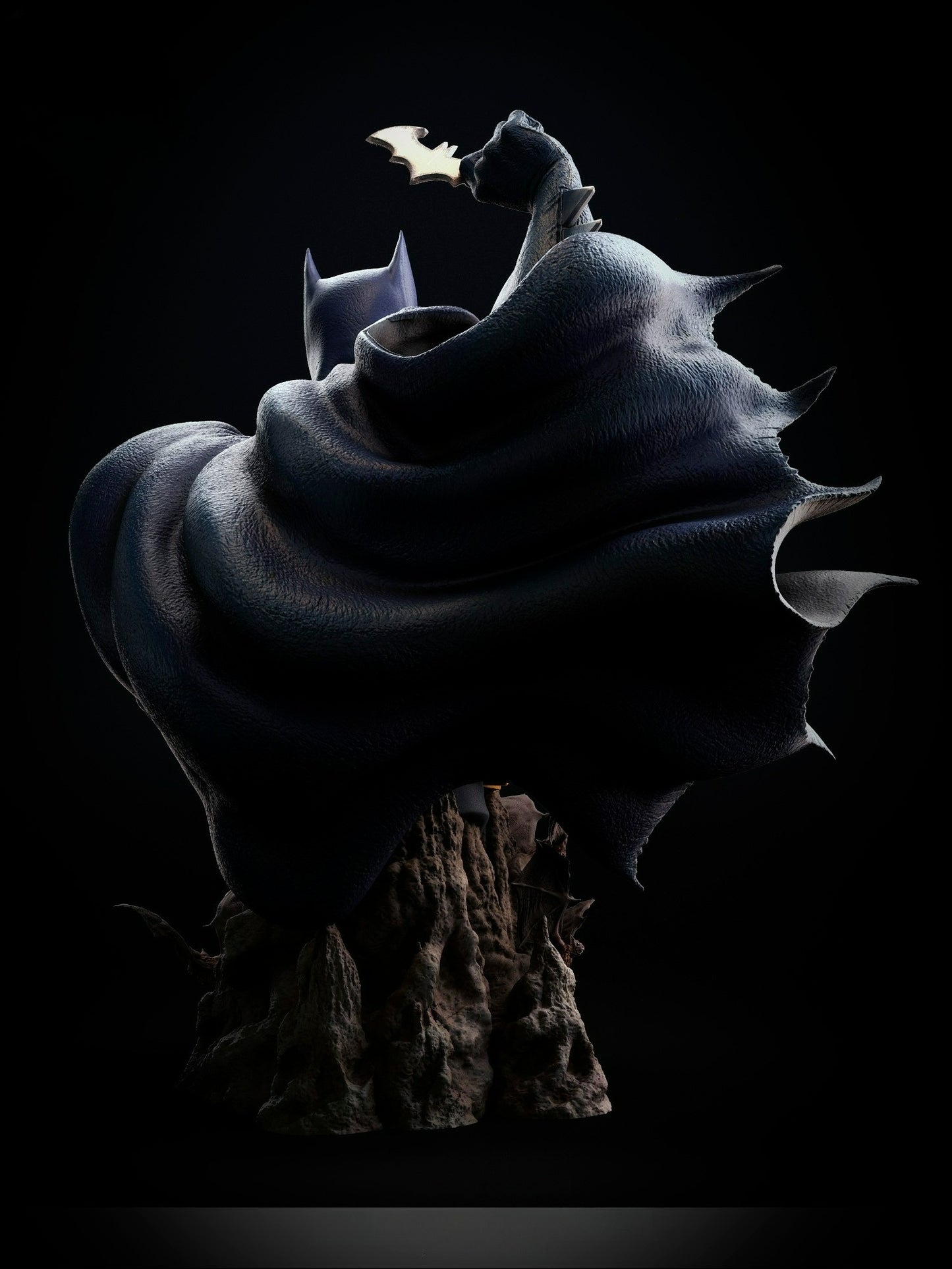 3691 Batman Bust - DC Comics - STL 3D Print Files