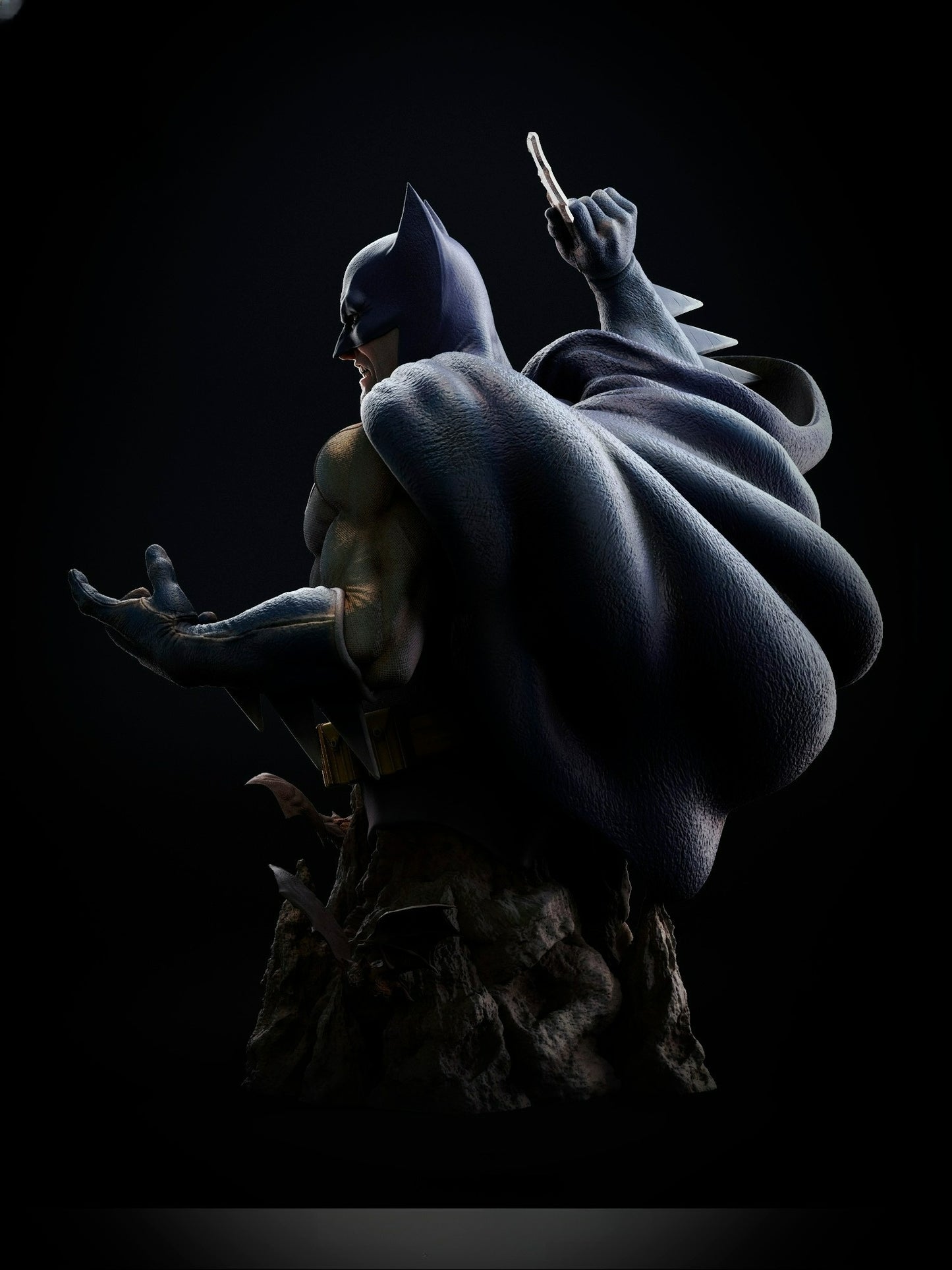 3691 Batman Bust - DC Comics - STL 3D Print Files