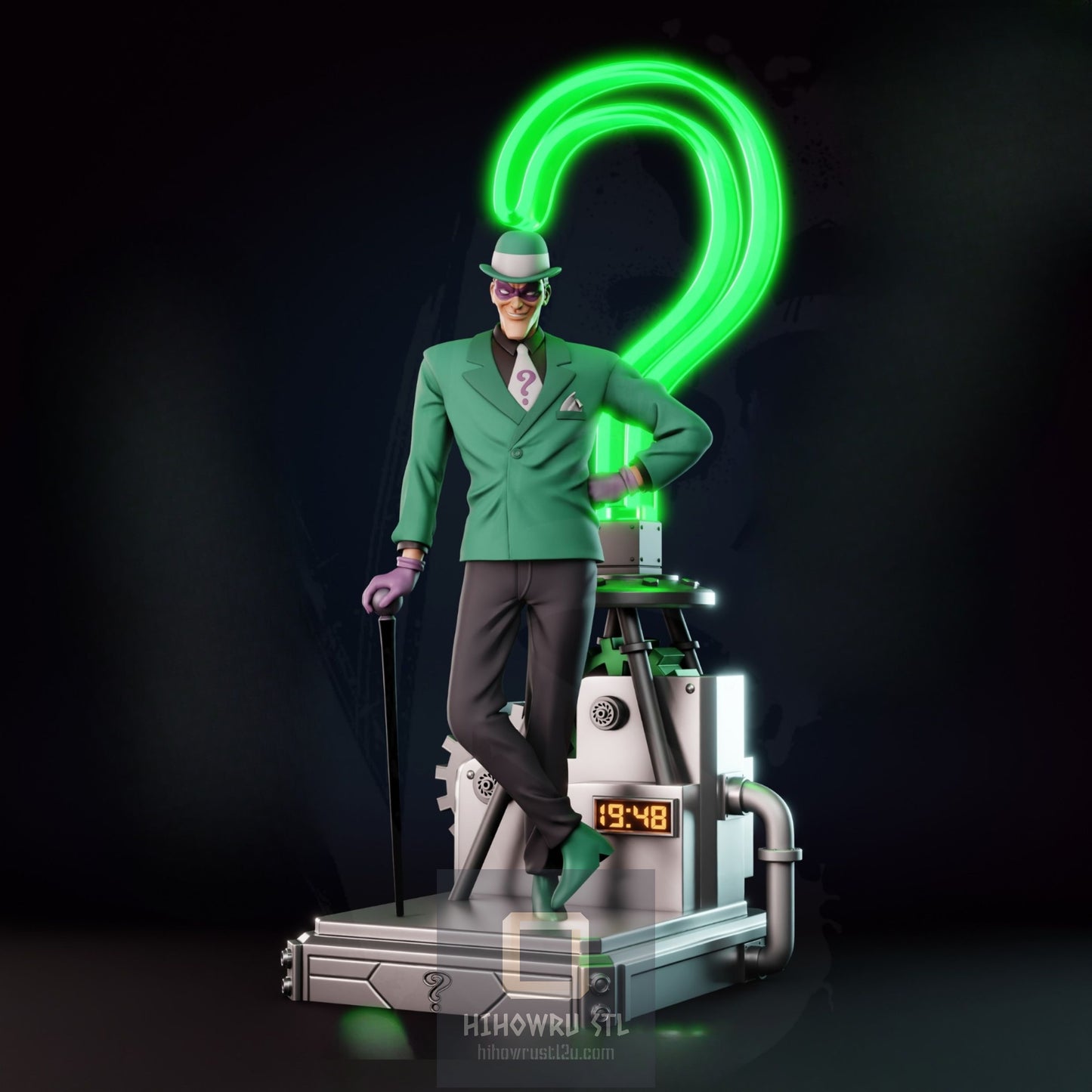 4334 The Riddler - Batman - STL 3D Print Files