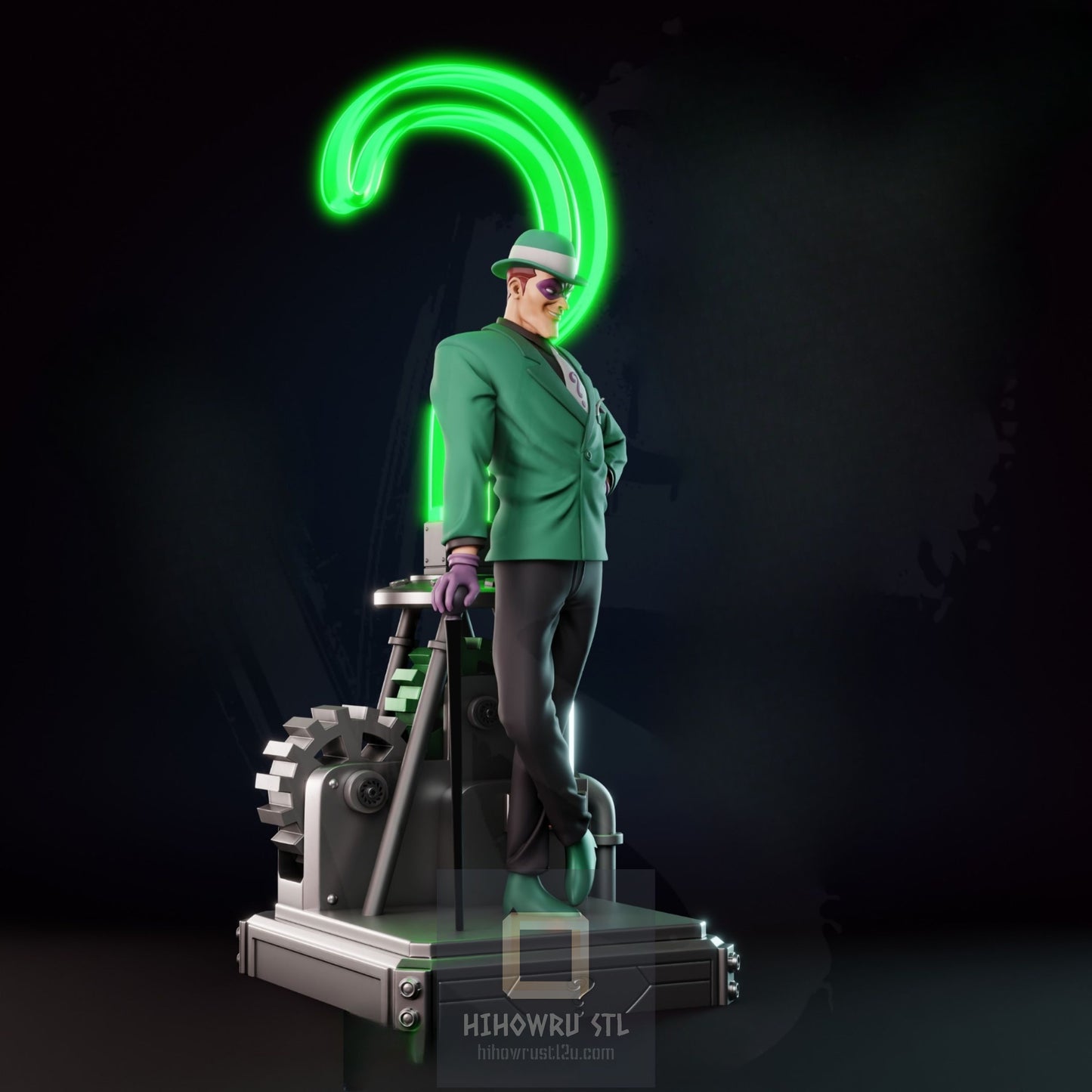 4334 The Riddler - Batman - STL 3D Print Files