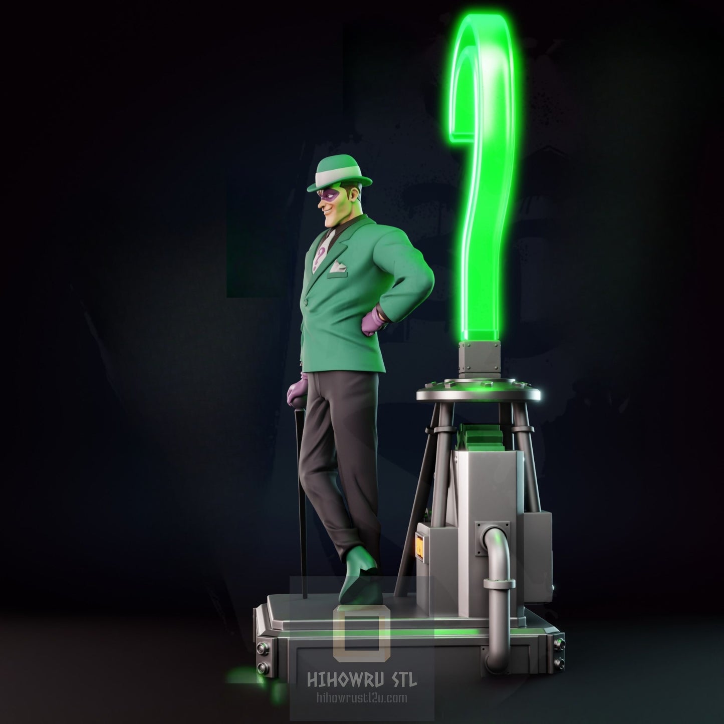 4334 The Riddler - Batman - STL 3D Print Files