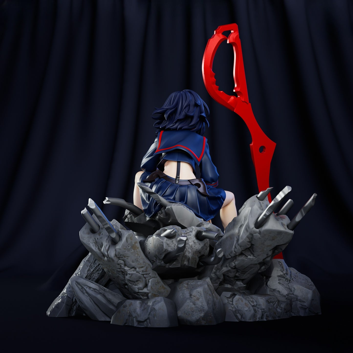 3210 Ryūko Matoi - Kill la Kill - STL 3D Print Files