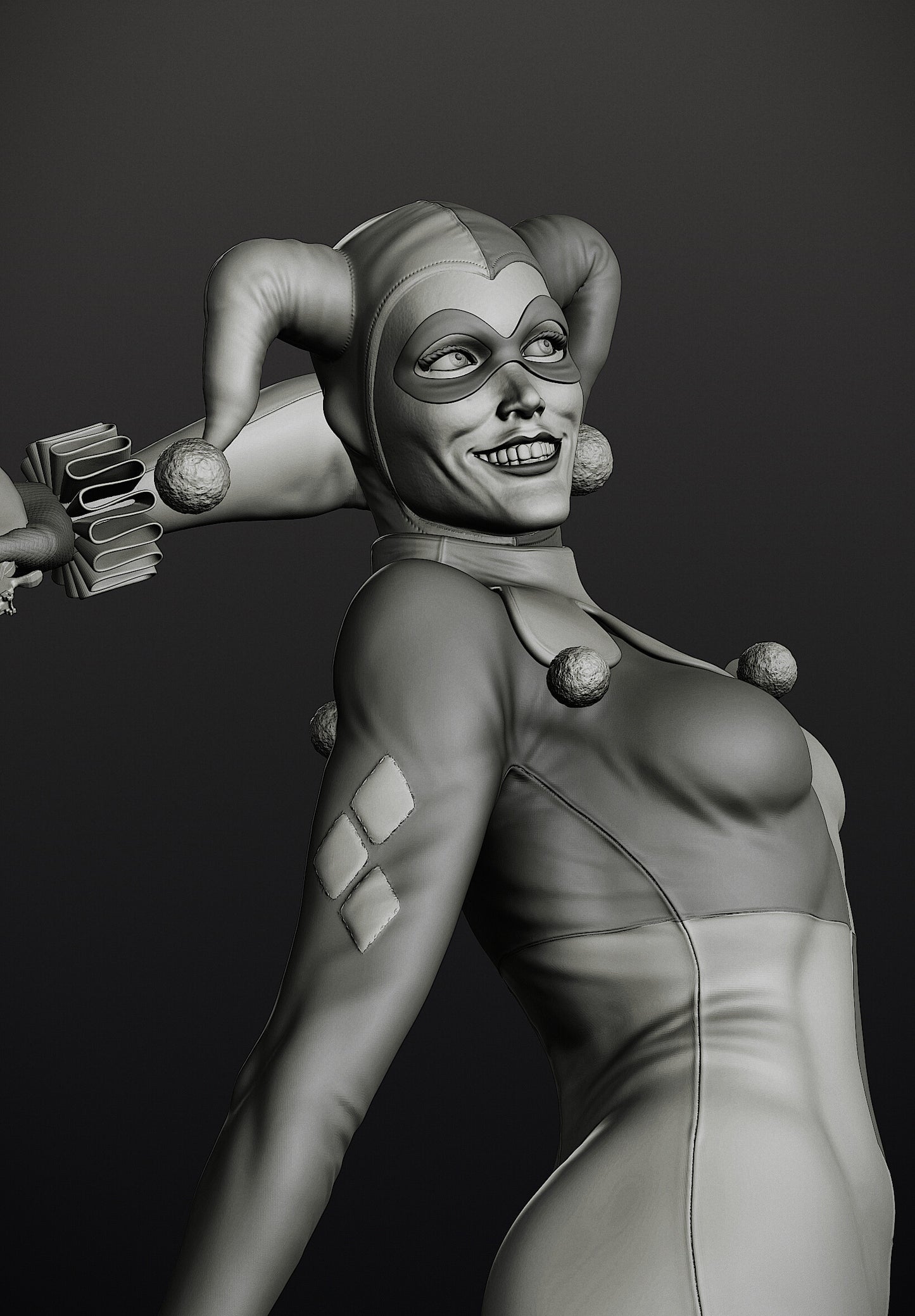 3549 Harley Quinn Classic - DC Comics - STL 3D Print Files