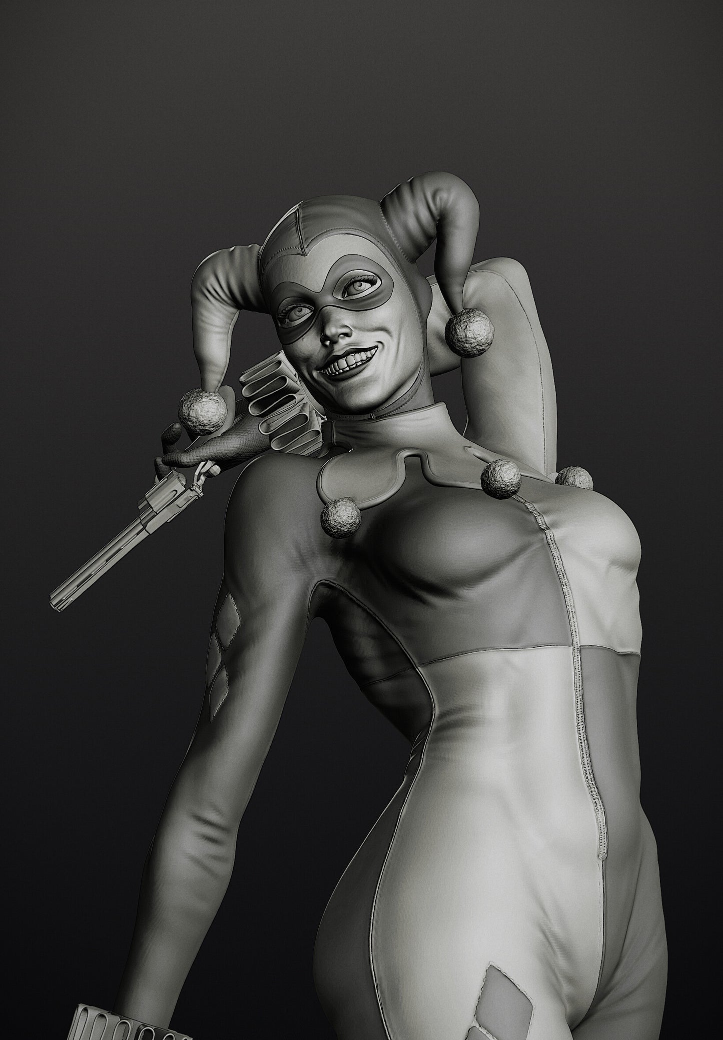 3549 Harley Quinn Classic - DC Comics - STL 3D Print Files