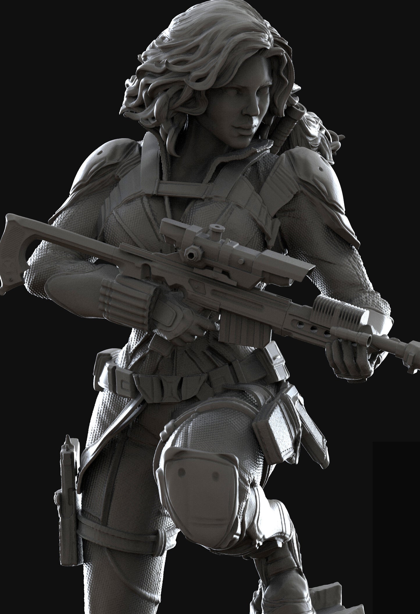 1774 Black Widow - Marvel Comics - STL 3D Print Files