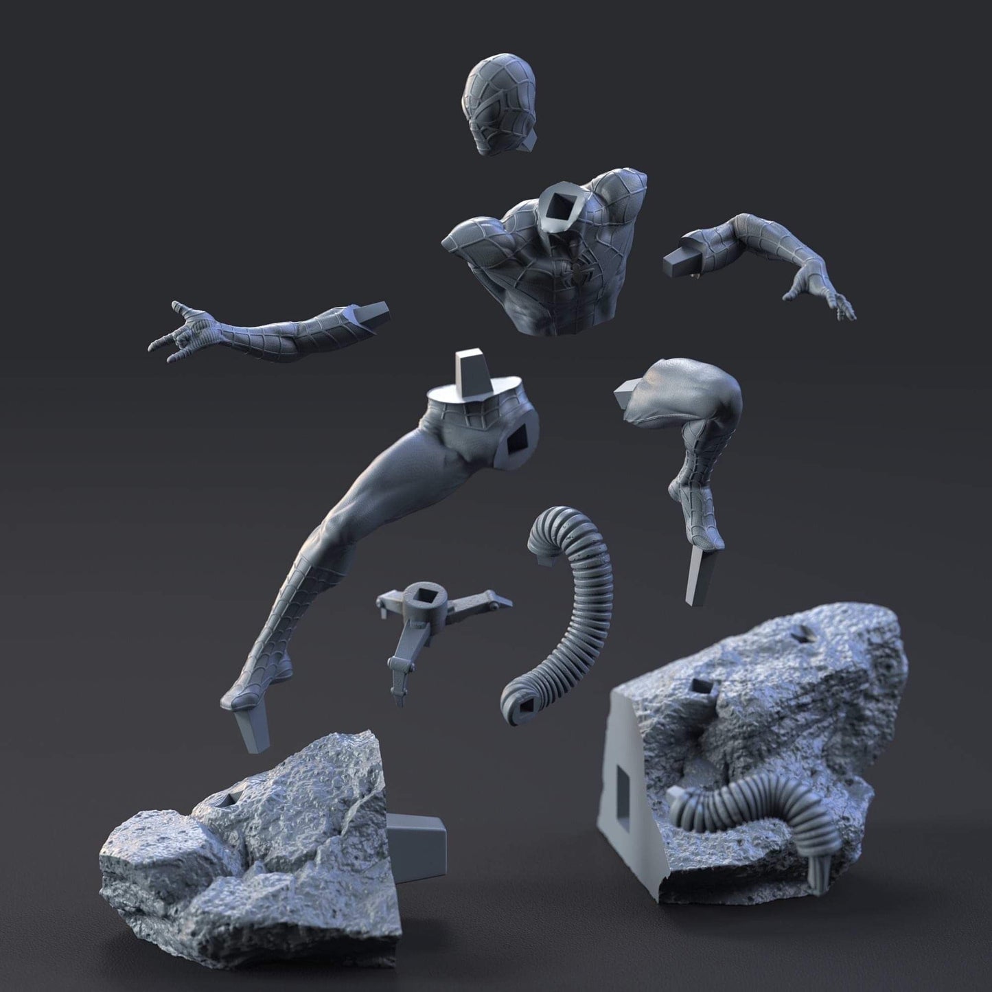 1812 Spider-Man Classisc - Marvel Comics - STL 3D Print Files