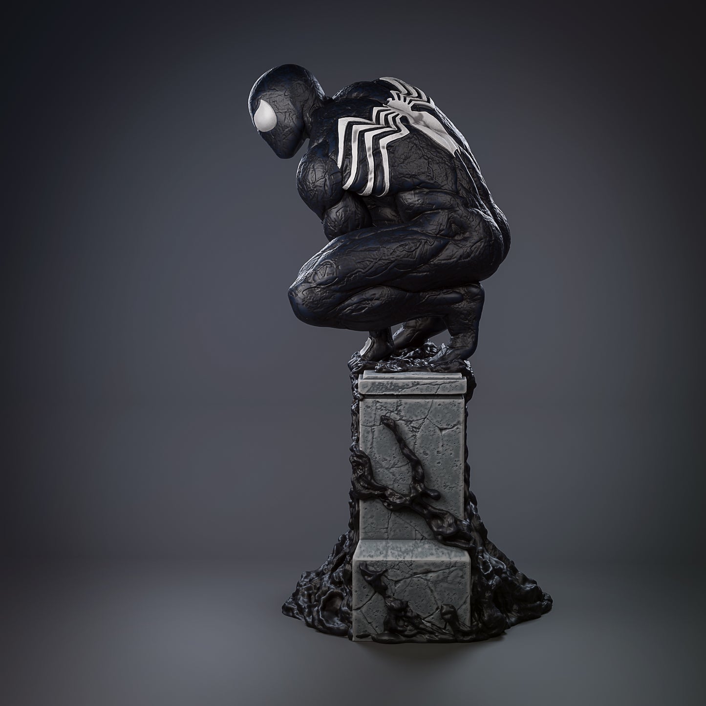 1725 Symbiote Spider-Man - Marvel Comics - STL 3D Print Files