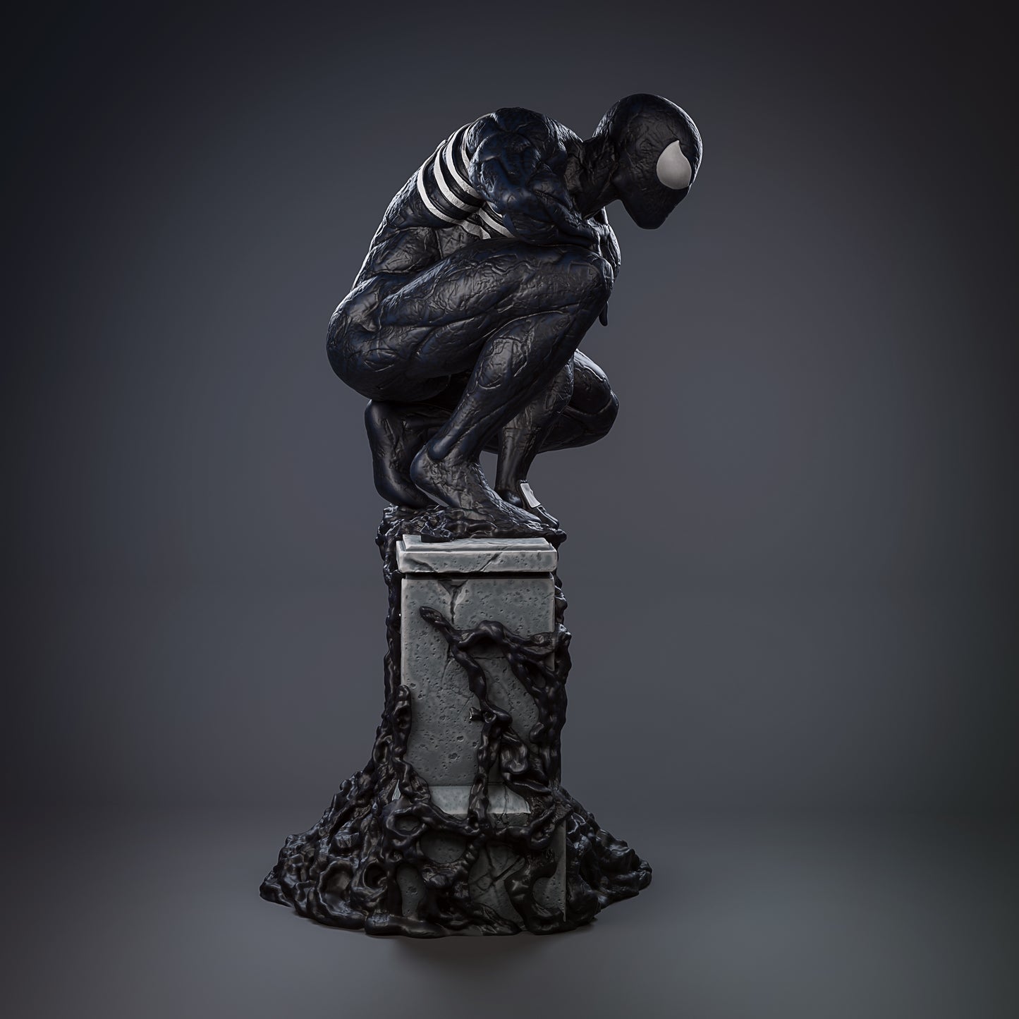 1725 Symbiote Spider-Man - Marvel Comics - STL 3D Print Files