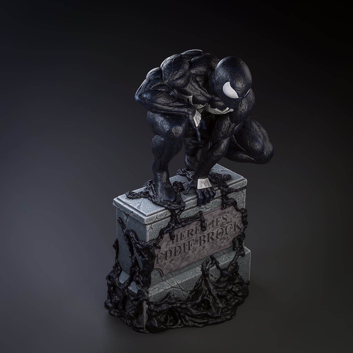 1725 Symbiote Spider-Man - Marvel Comics - STL 3D Print Files