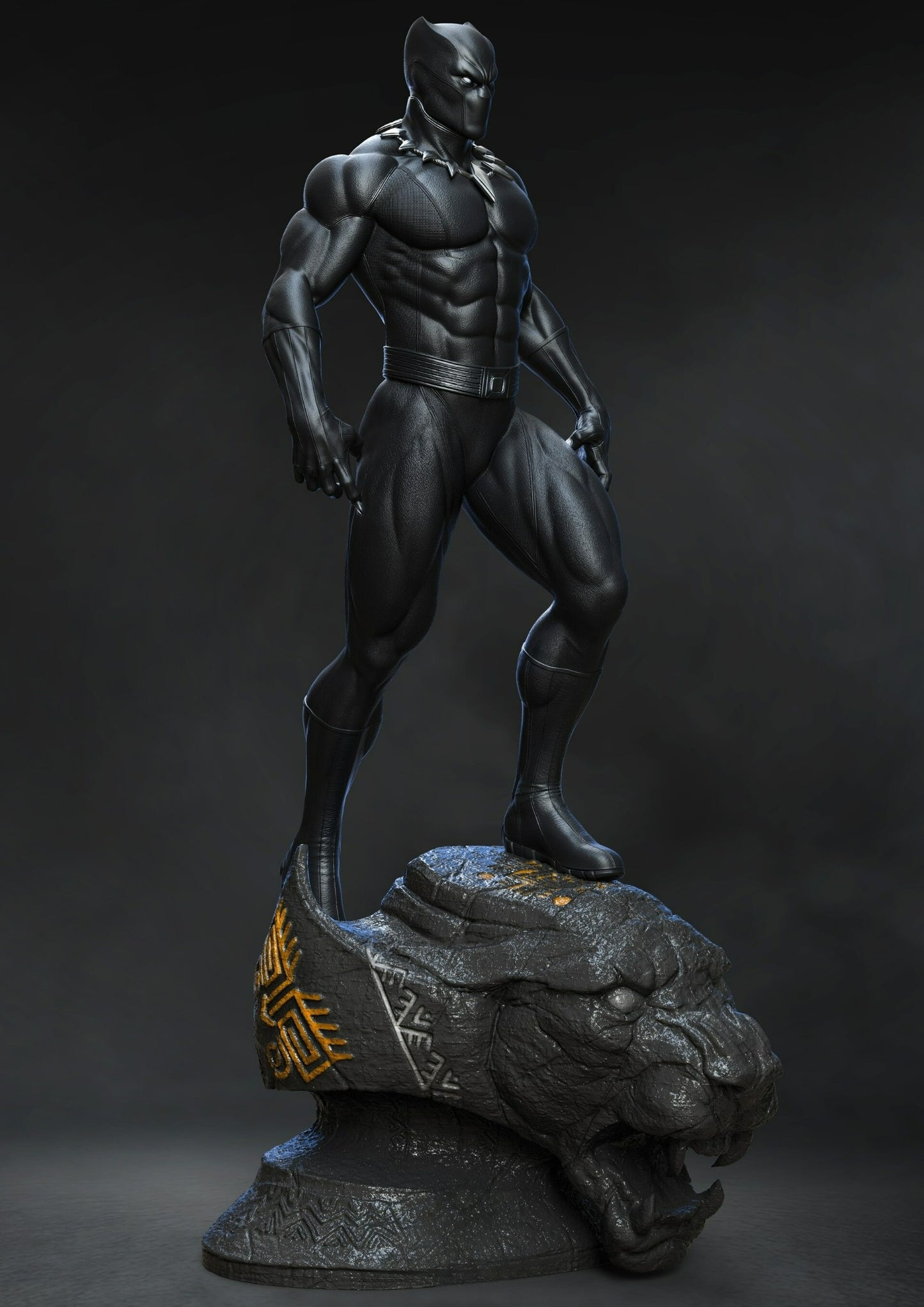 3170 Black Panther - Marvel Comics - STL 3D Print Files