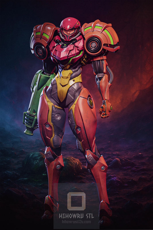 4830 Samus Aran - Metroid - STL 3D Print Files