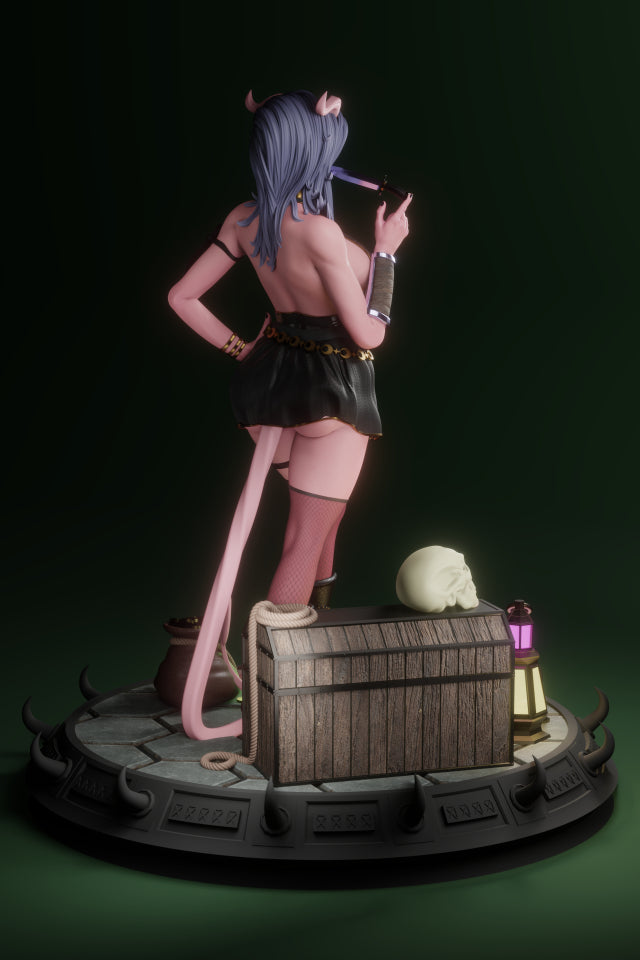 3641 Tiefling Rogue NSFW - STL 3D Print Files
