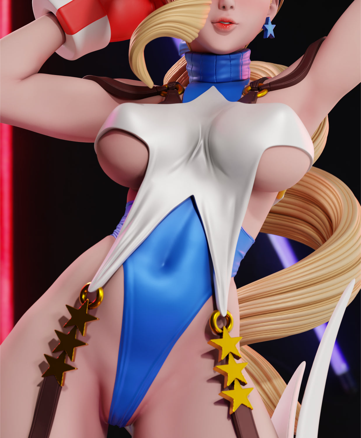 4004 Tiffany Lords NSFW - Street Fighter - STL 3D Print Files