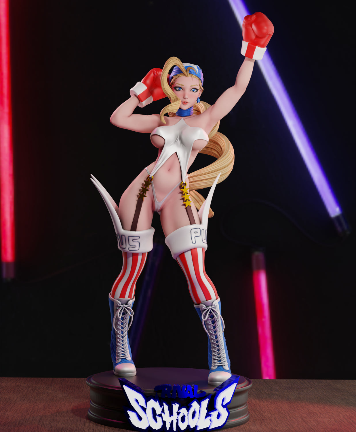 4004 Tiffany Lords NSFW - Street Fighter - STL 3D Print Files