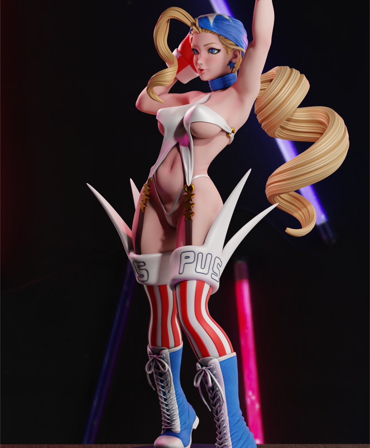 4004 Tiffany Lords NSFW - Street Fighter - STL 3D Print Files