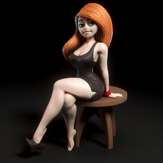 3007 Shego NSFW - Kim Possible - STL 3D Print Files