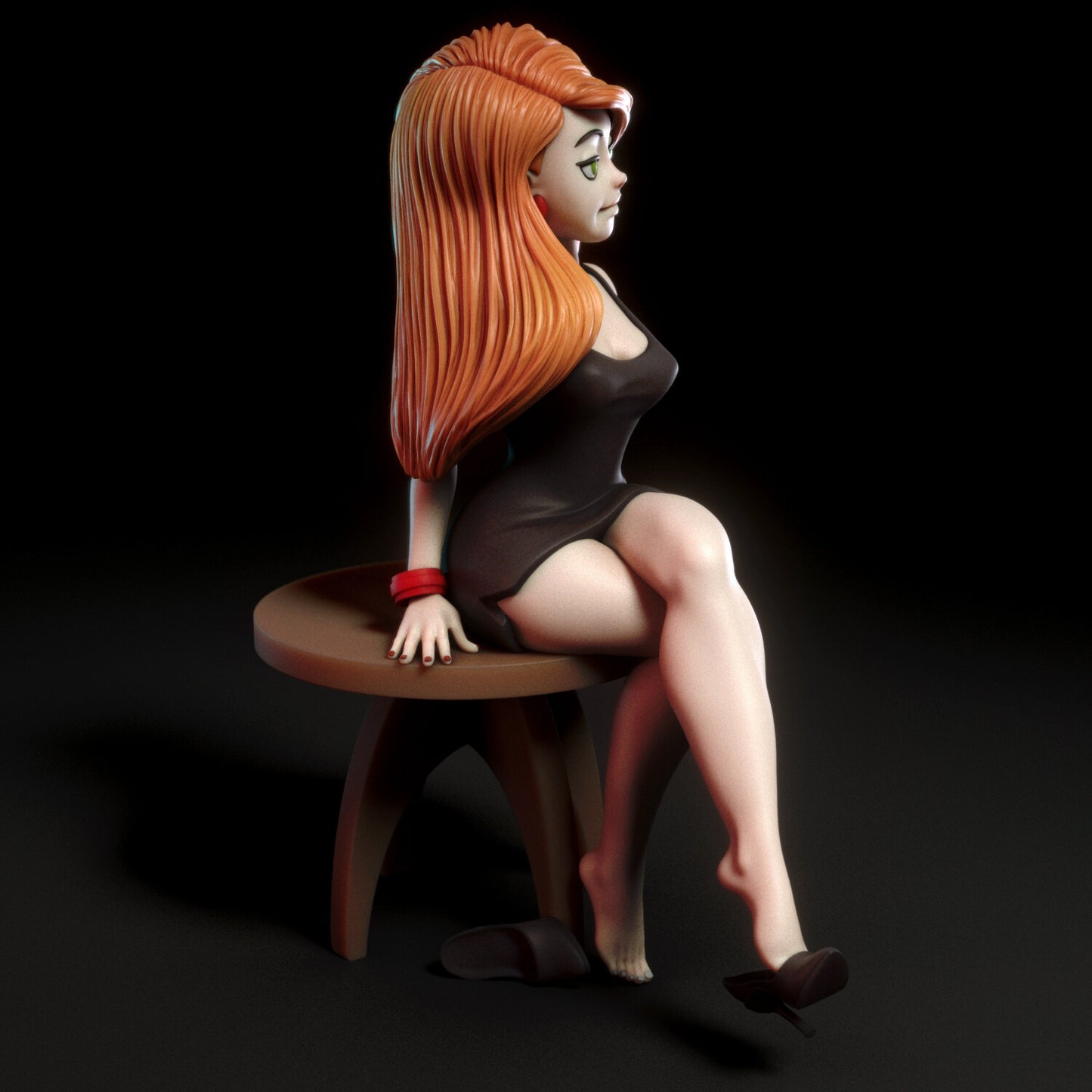 3007 Shego NSFW - Kim Possible - STL 3D Print Files