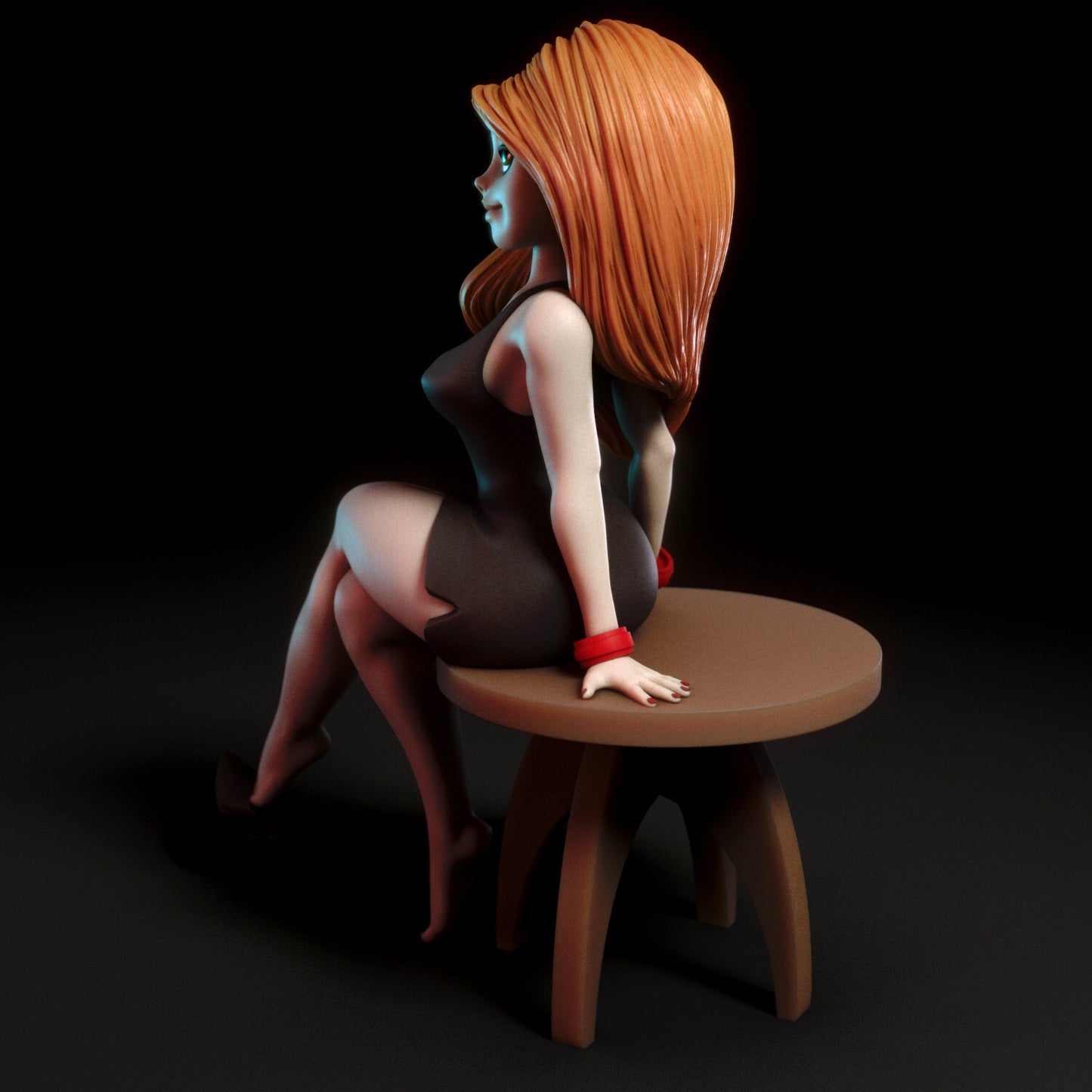 3007 Shego NSFW - Kim Possible - STL 3D Print Files