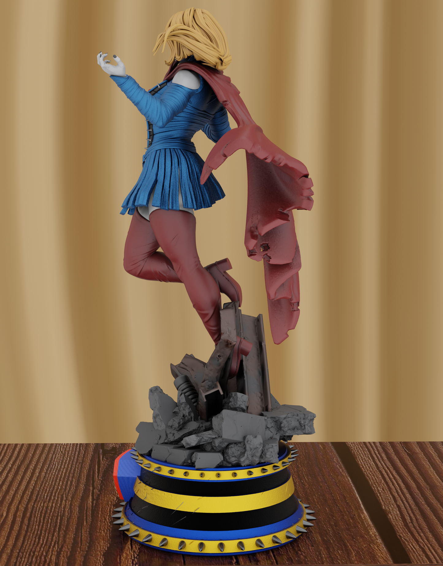 1900 Supergirl Infected NSFW - DC Comics - STL 3D Print Files