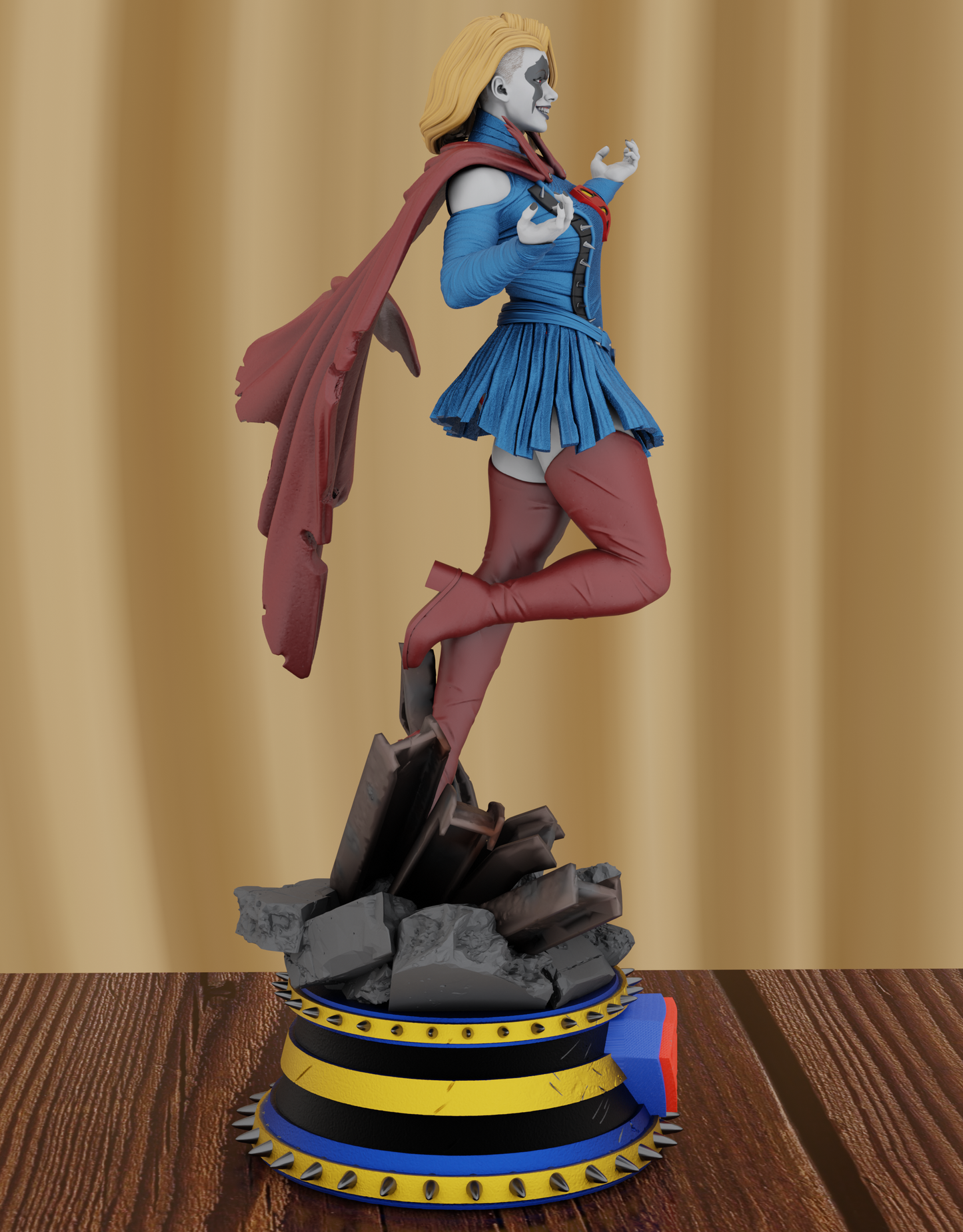 1900 Supergirl Infected NSFW - DC Comics - STL 3D Print Files