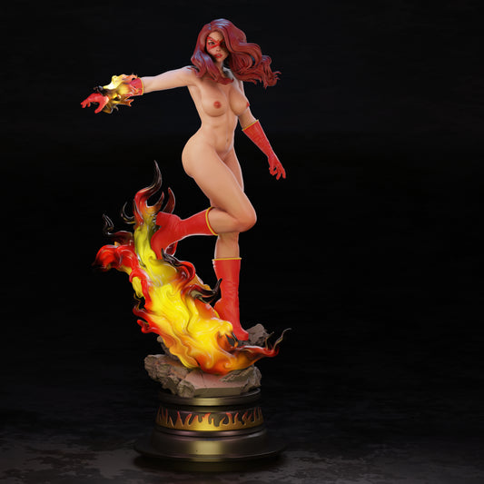 3776 Firestar NSFW - X-men - STL 3d Print Files