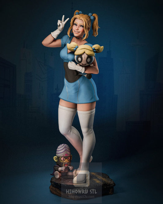 4364 Bubbles - Powerpuff Girls - STL 3D Print Files