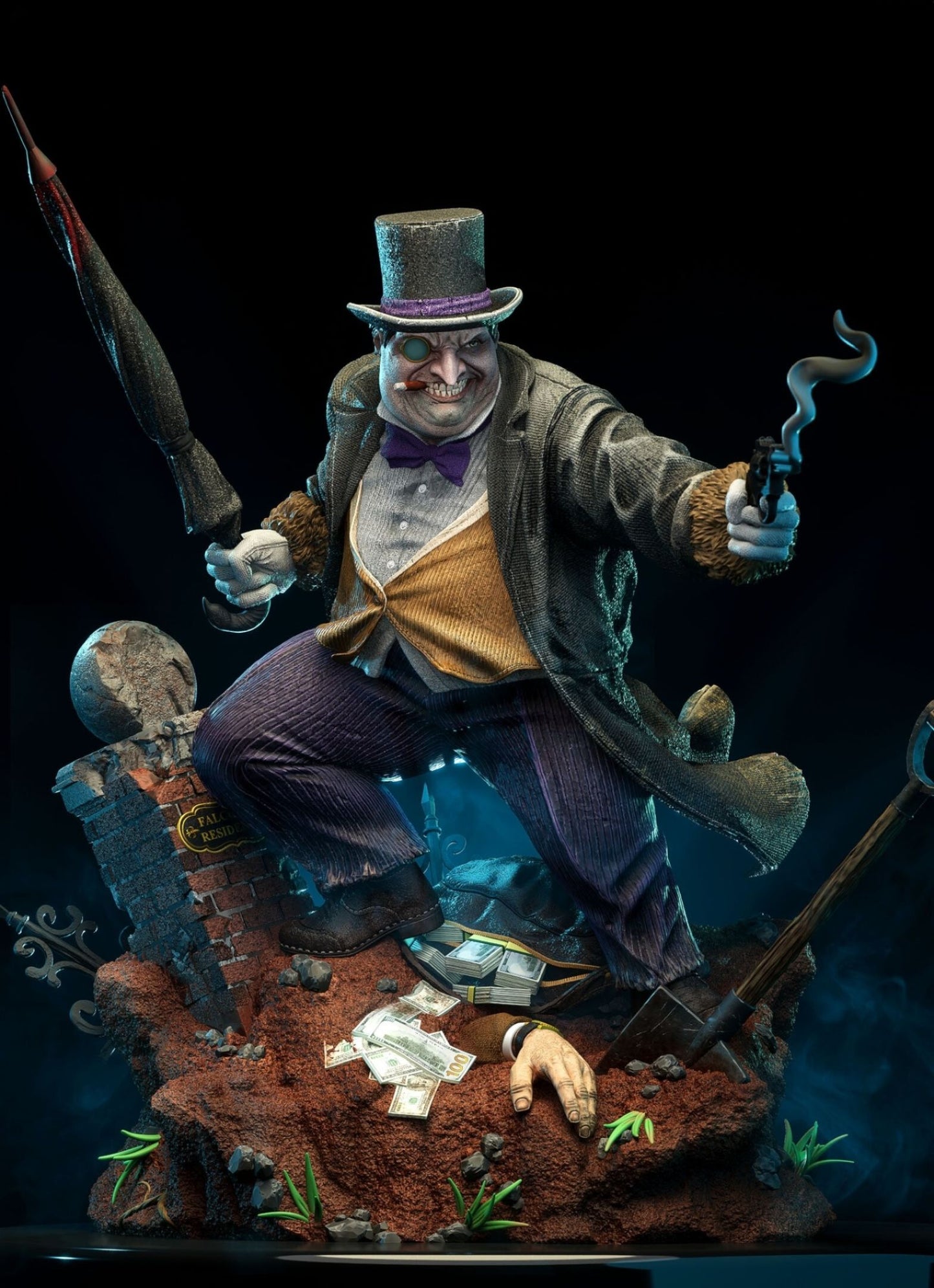 4085 Penguin - Batman - STL 3D Print Files