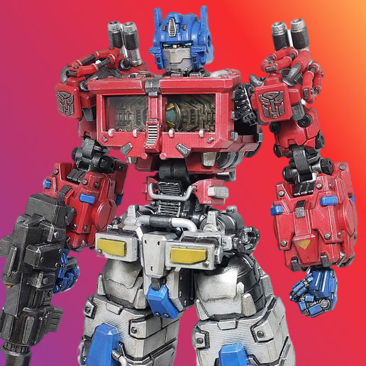 OPTIMUS PRIME MOVEBLE - TRANSFORMER - STL 3D Print Files