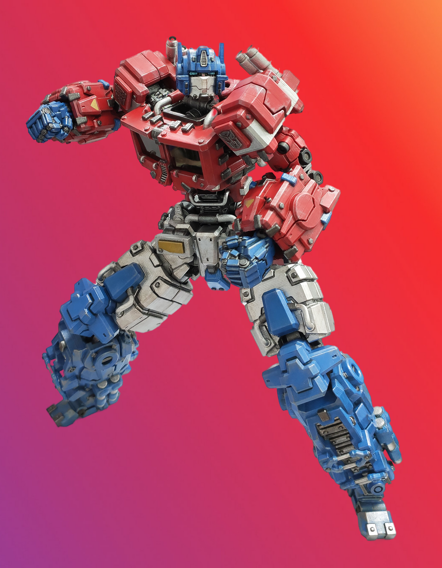 OPTIMUS PRIME MOVEBLE - TRANSFORMER - STL 3D Print Files