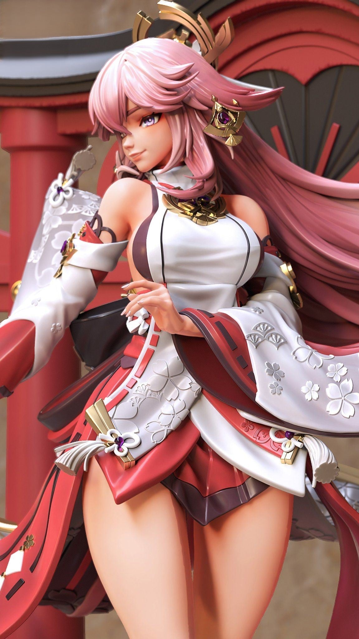 Yae Miko - Genshin Impact - STL 3D Print Files