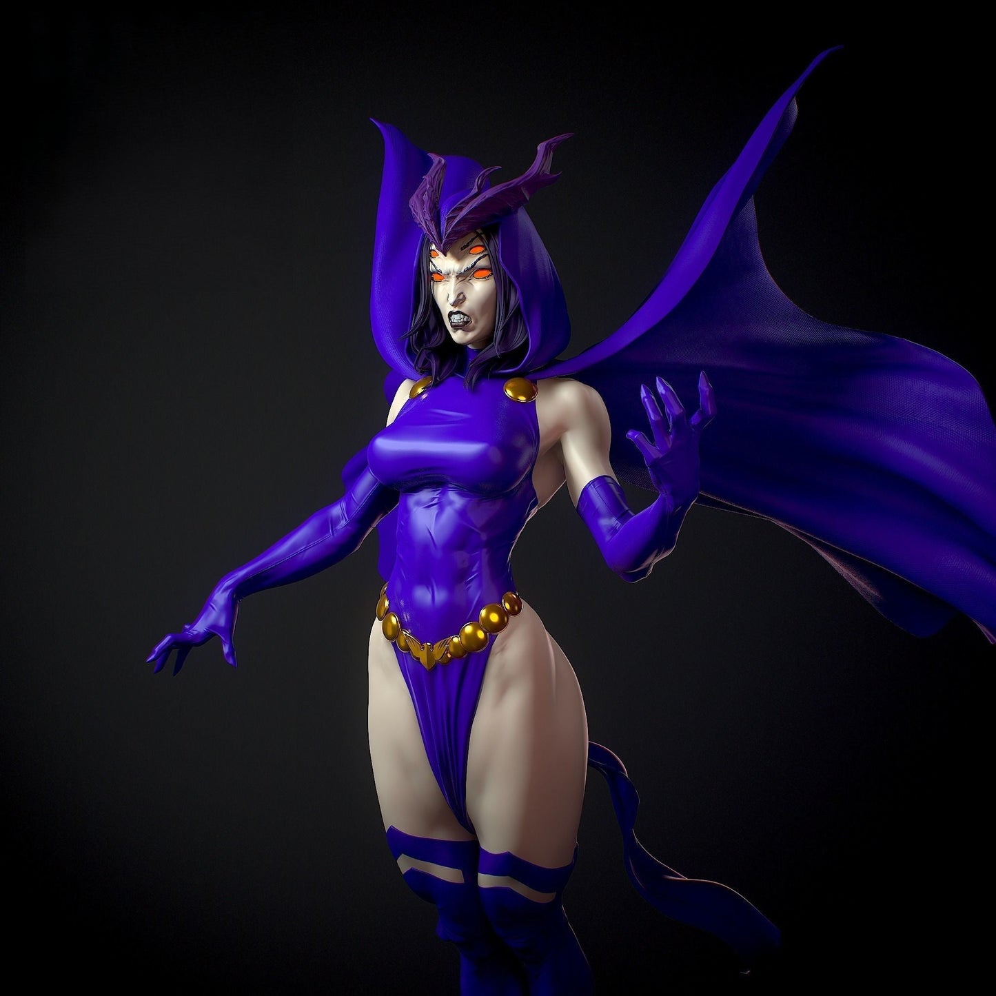 1417 Raven NSFW - DC Comics - STL 3D Print Files