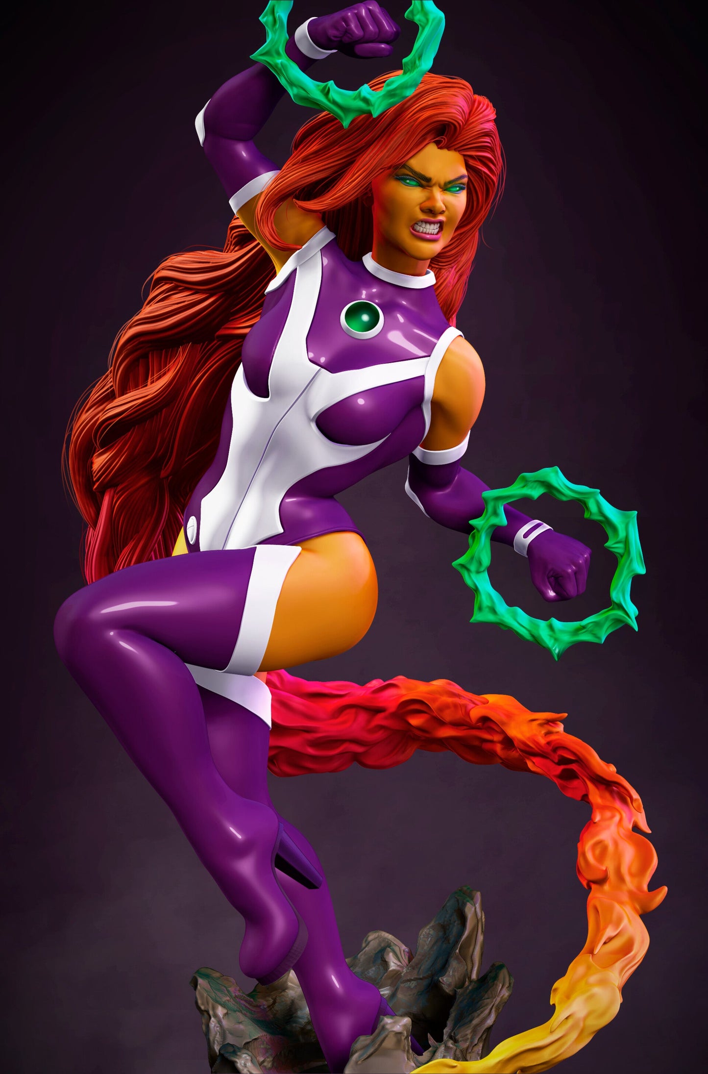 1373 Starfire - DC Comics - STL 3D Print Files