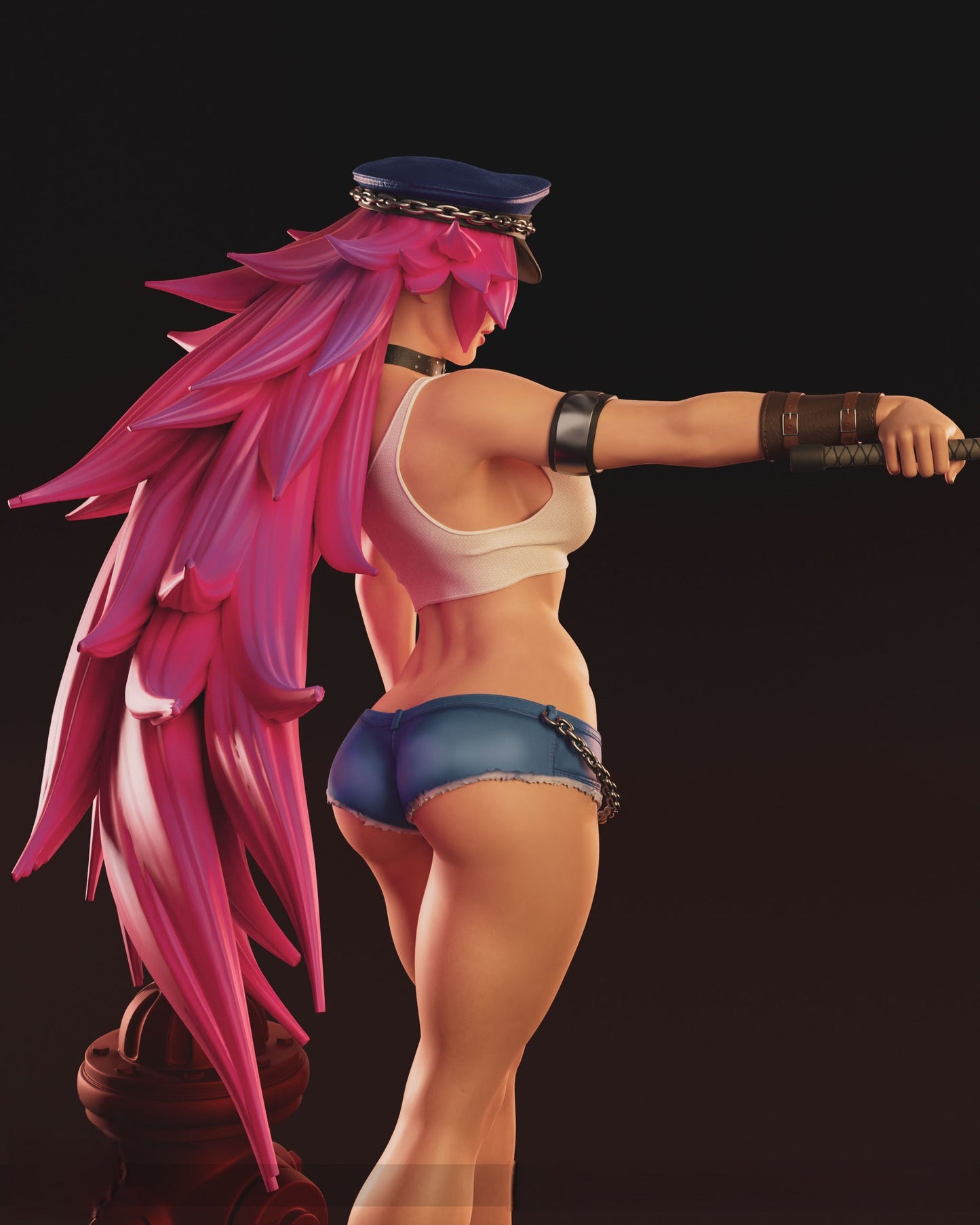 1433 Poison NSFW - Street Fighter - STL 3D Print Files