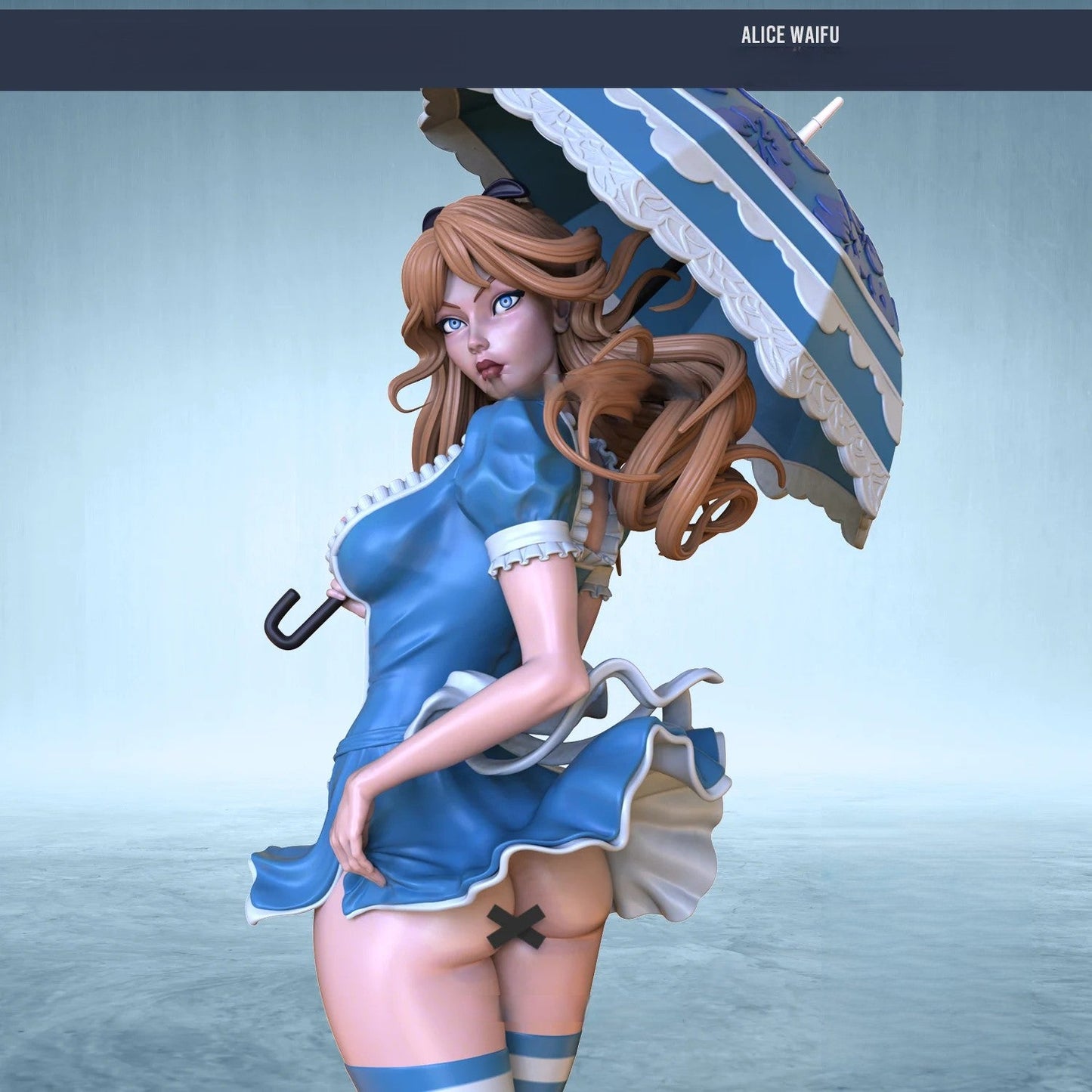Alice Waifu NSFW - STL 3D Print Files