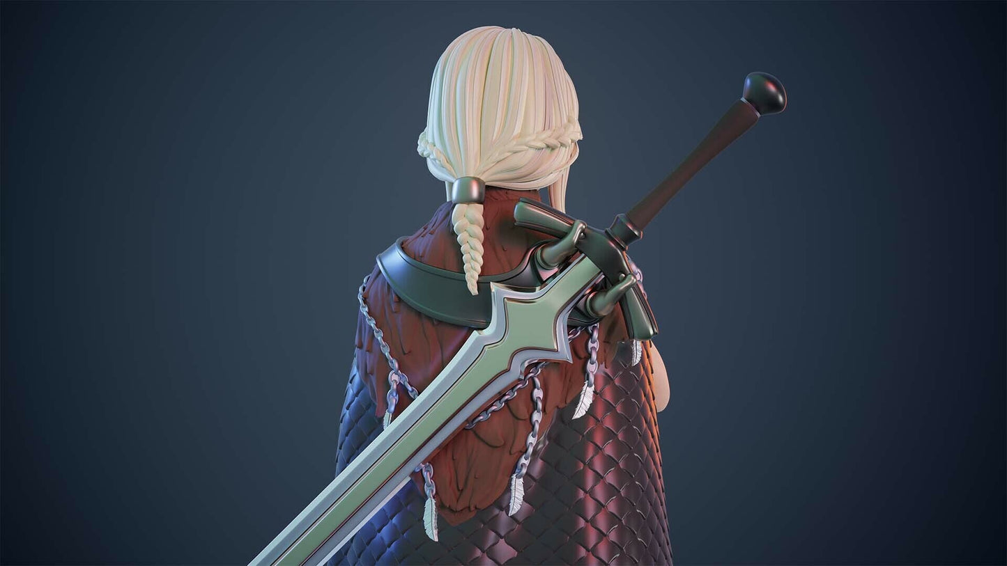 1620 Woman Warrior NSFW - STL 3D Print Files