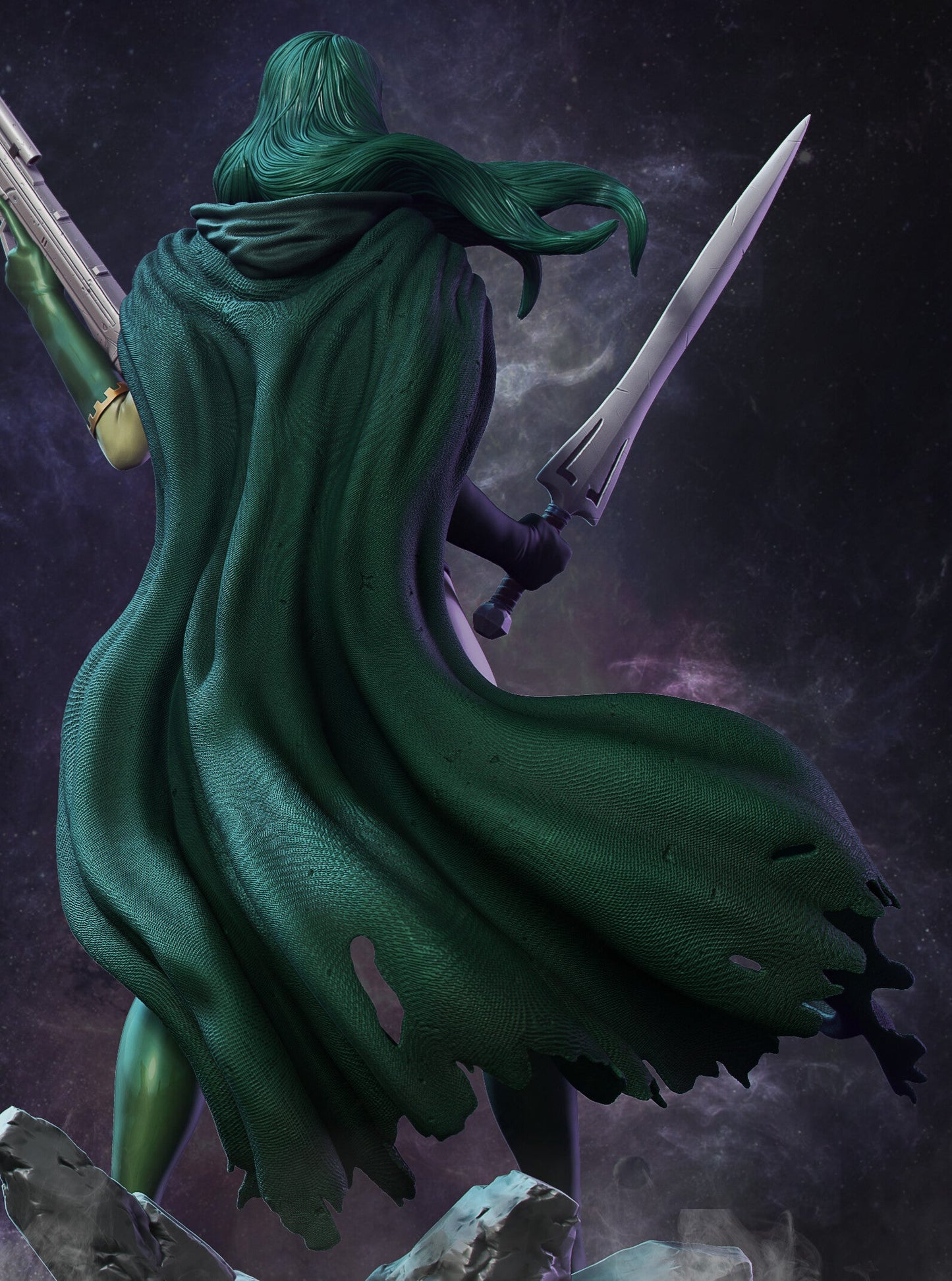 1383 Gamora - Guardians of the Galaxy - STL 3D Print Files