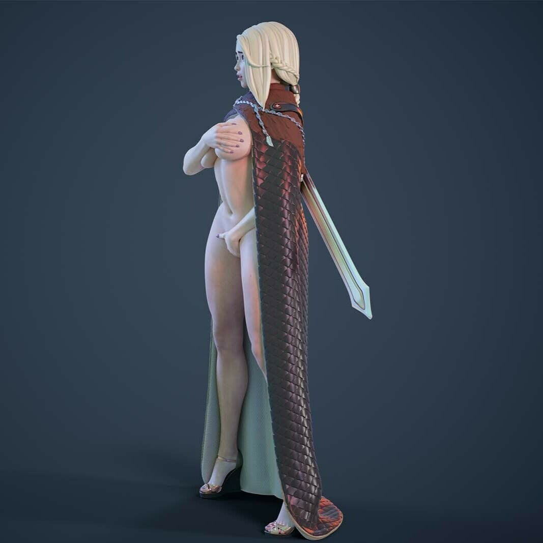 1620 Woman Warrior NSFW - STL 3D Print Files