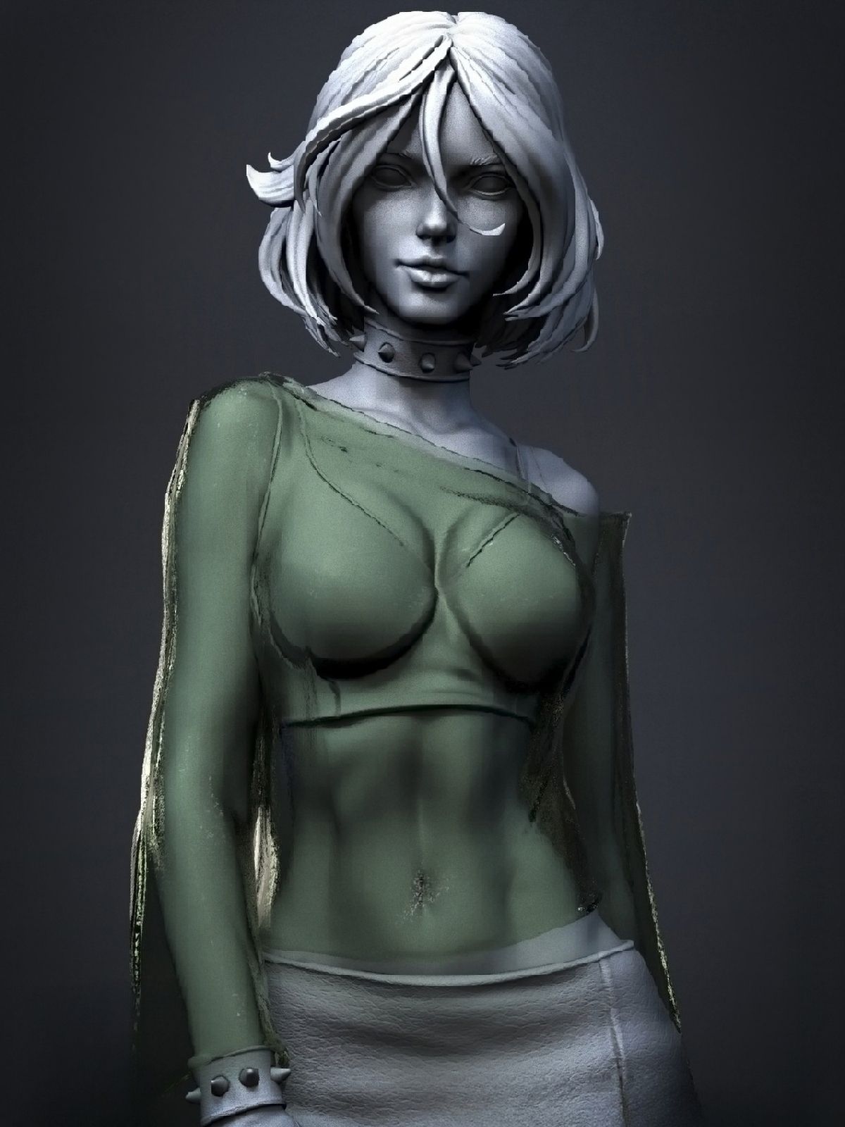 1296 Rogue - X-Men Evolution - STL 3D Print Files