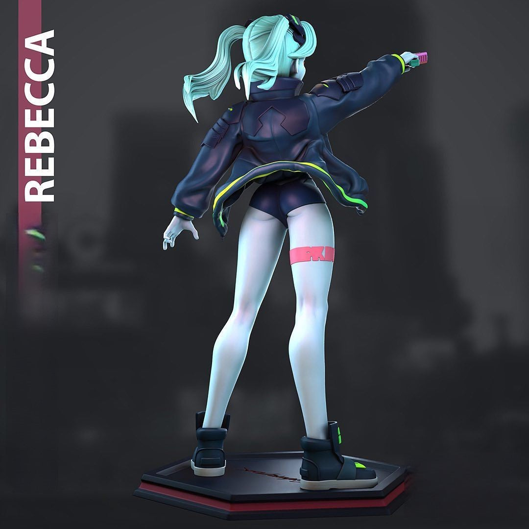 1240 Rebecca NSFW - Cyberpunk - STL 3D Print Files
