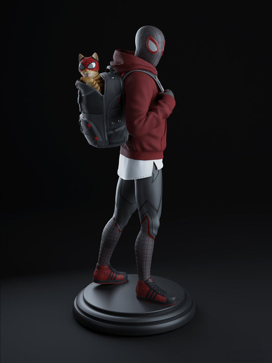 1327 Miles Morales - Spider-Man - STL 3D Print Files
