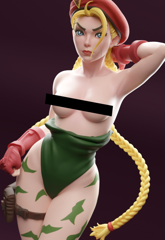 1439 Cammy NSFW - Street Fighter - STL 3D Print Files