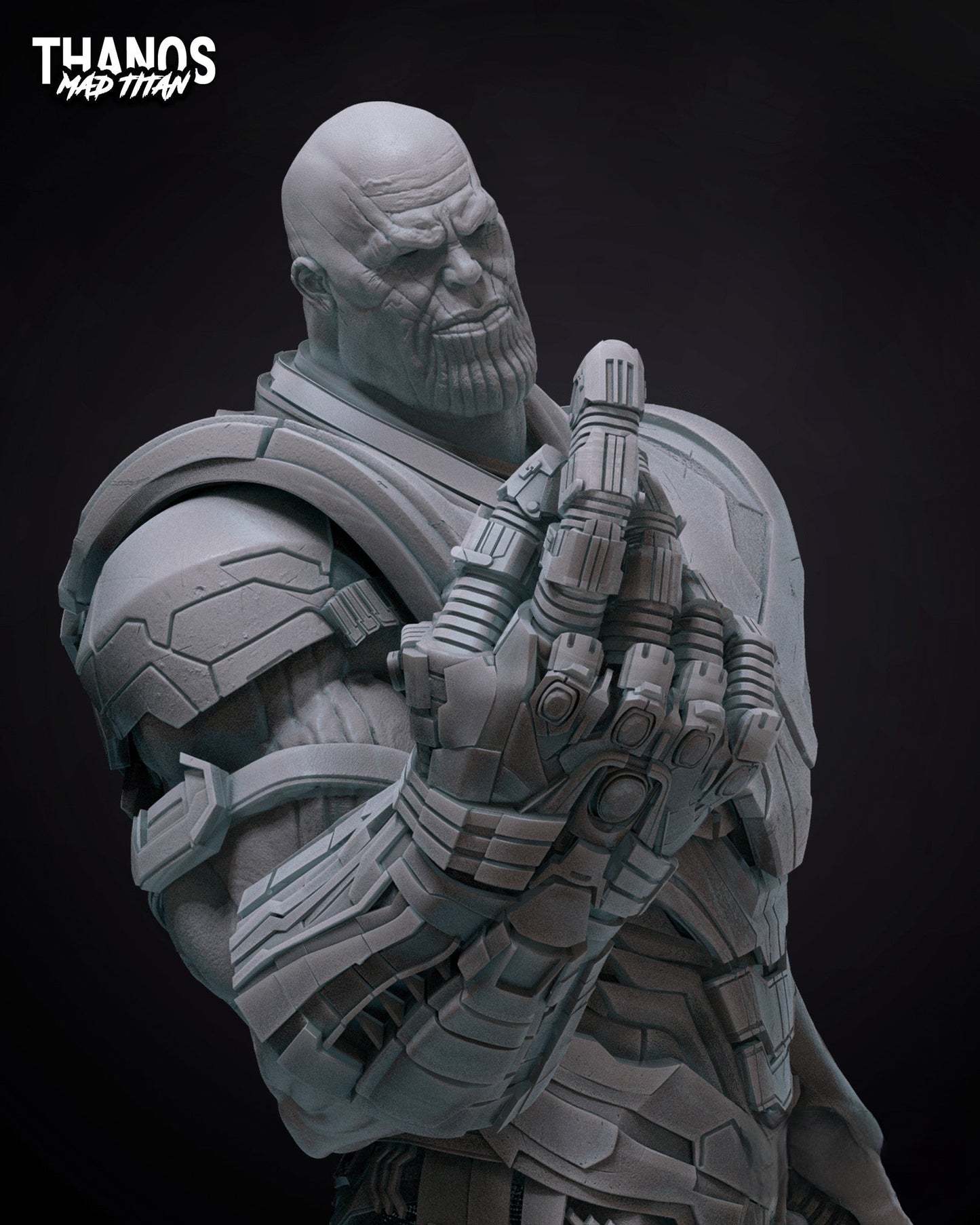 Thanos Bust - Marvel Comics - STL 3D Print Files