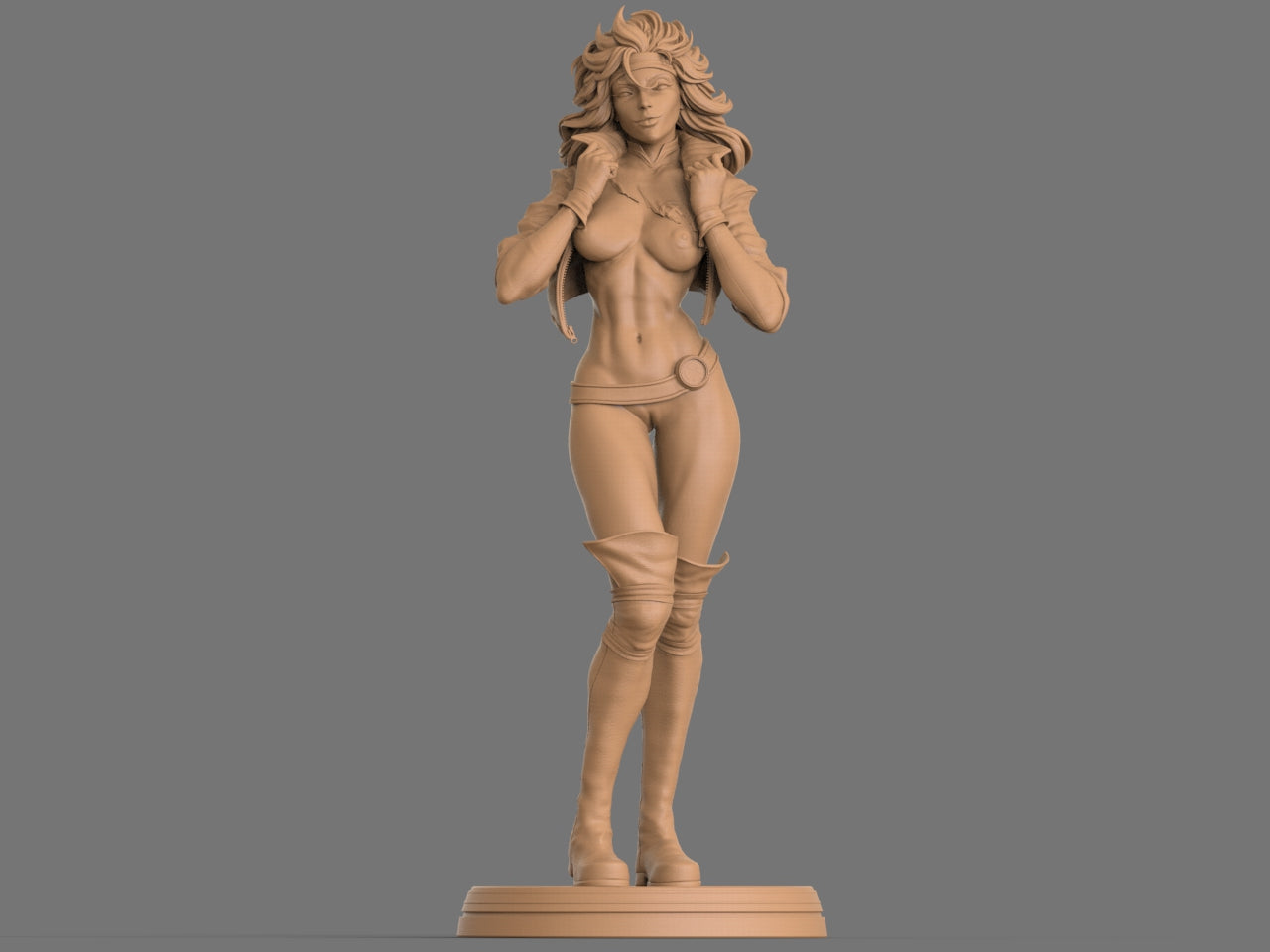 1361 Rogue NSFW - X-men - STL 3D Print Files