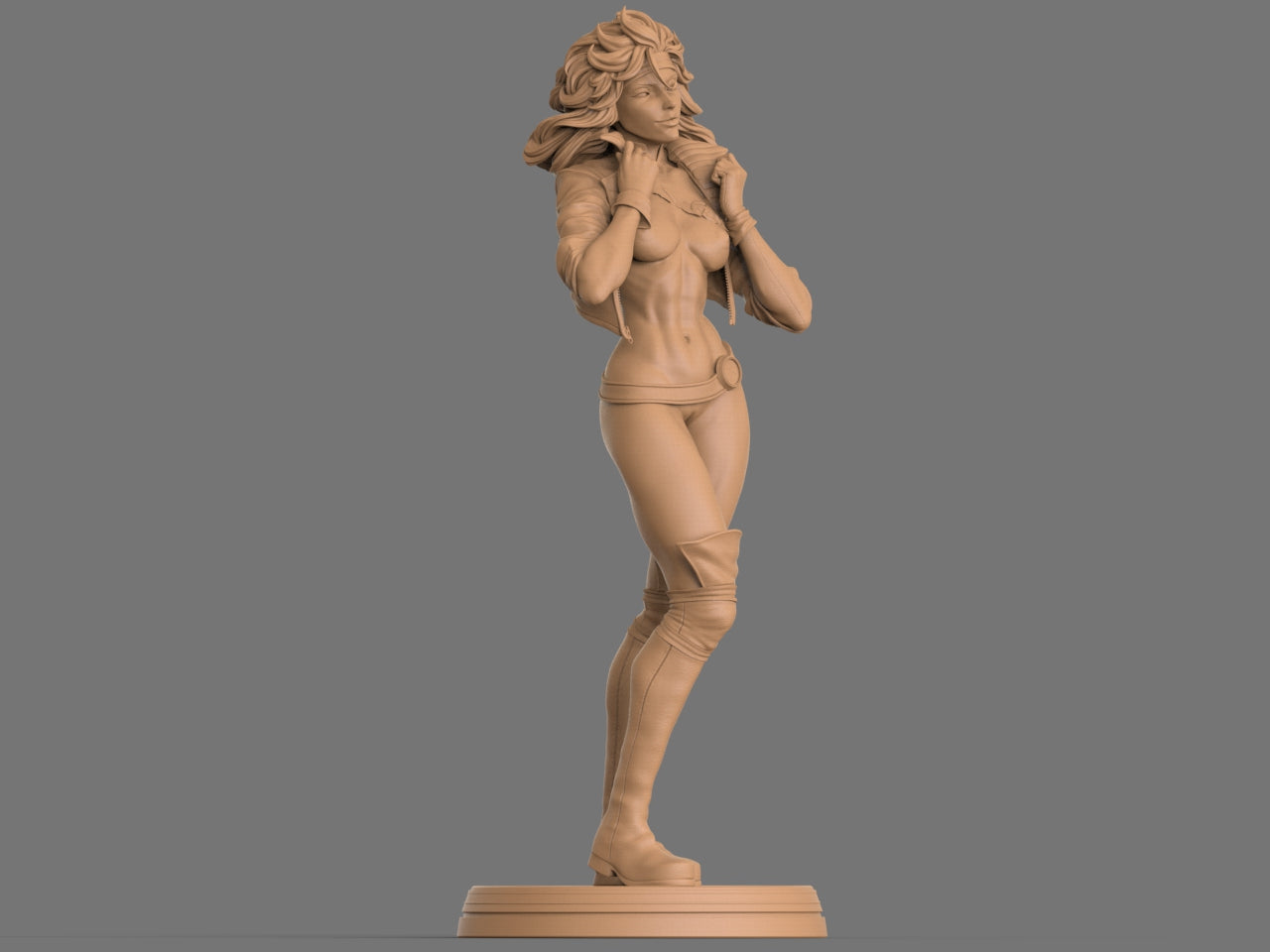 1361 Rogue NSFW - X-men - STL 3D Print Files