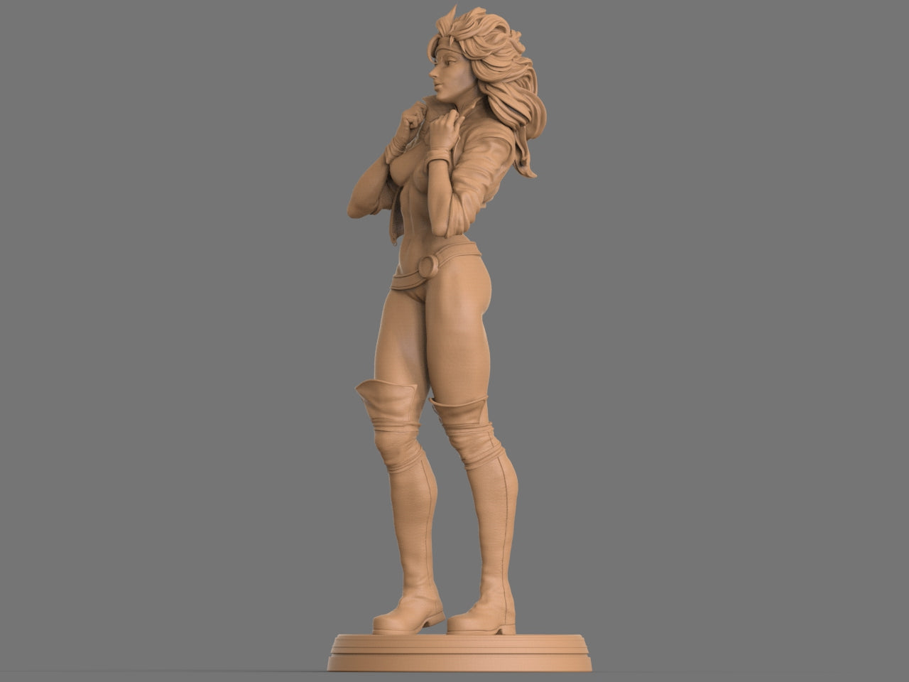 1361 Rogue NSFW - X-men - STL 3D Print Files